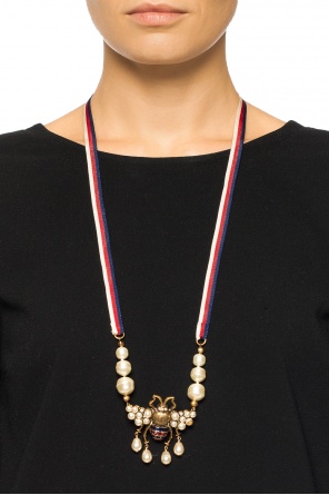 Necklace with a bee-shaped pendant, zdjęcie 2 Necklace with a bee-shaped pendant od Gucci